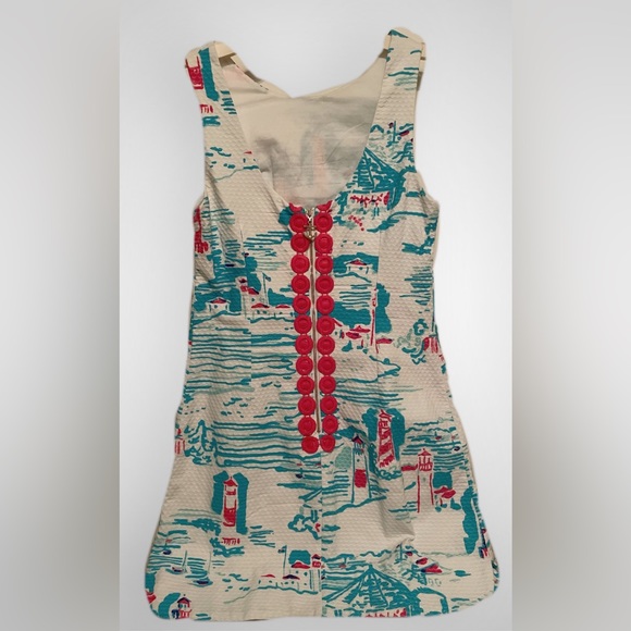 Lily Pulitzer Nautical Shift Dress Size 0 - Picture 2 of 5